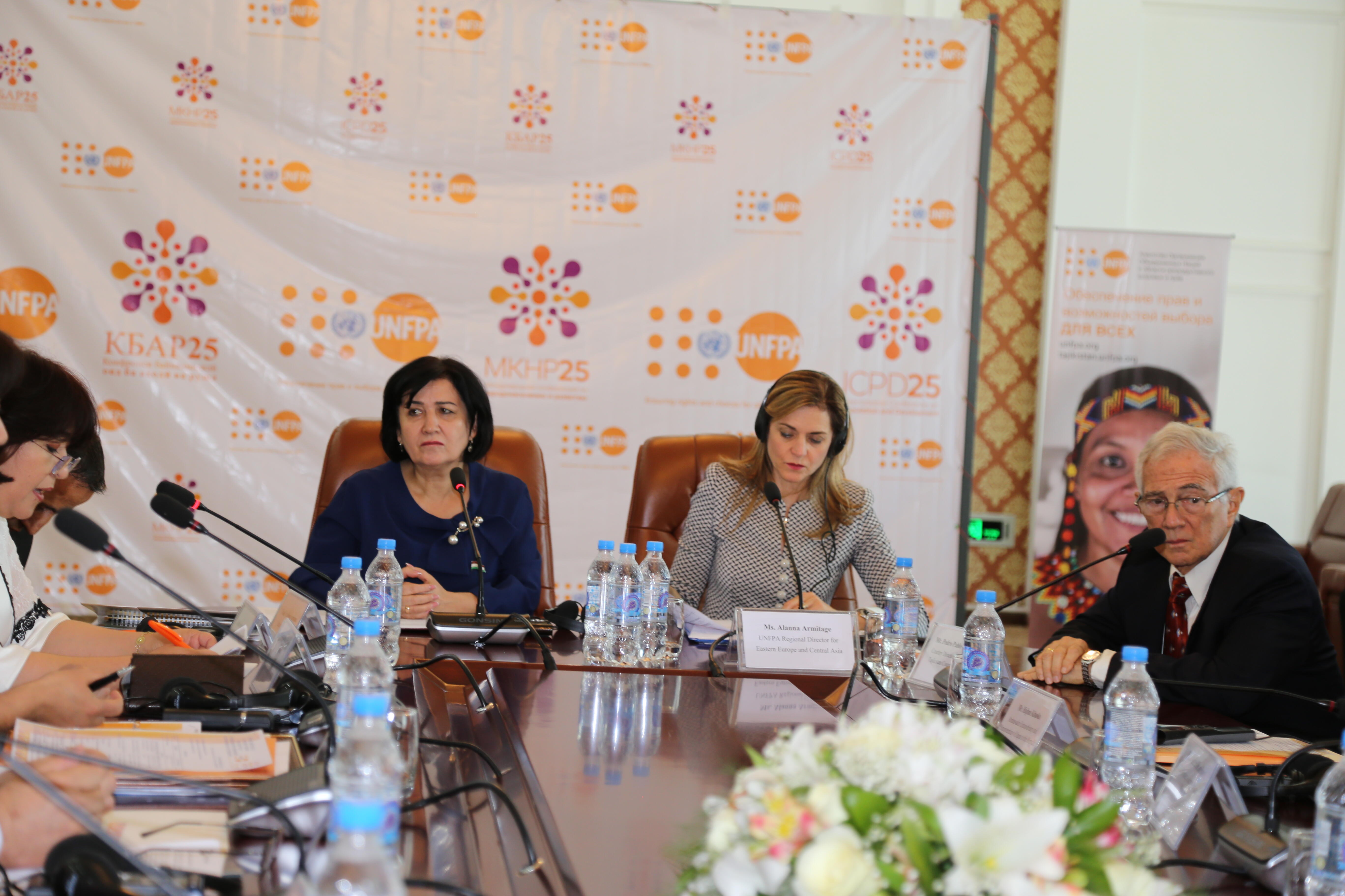 Speech of Ms. Alanna Armitage, Director of the United Nations Population Fund Regional Office (UNFPA) for Eastern Europe and Central Asia