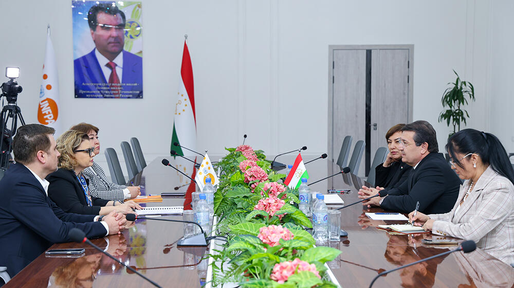 Meeting with Tajikistan’s Minister of Health and Social Protection of Population