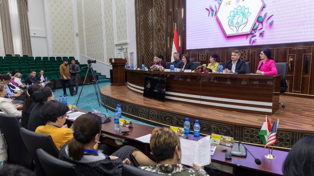 UNFPA and its partners during international conference dedicated to International Day of the Midwife in Dushanbe