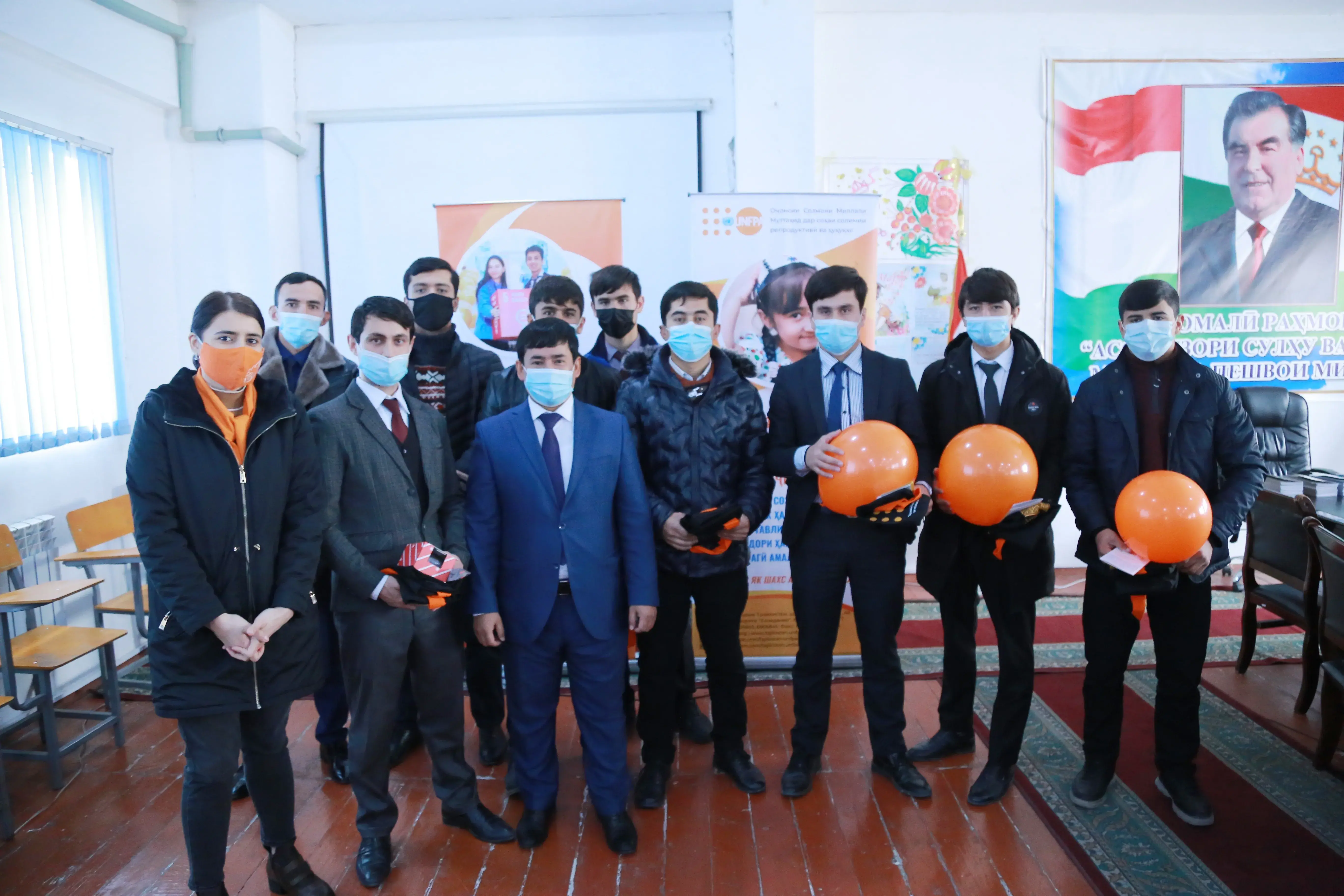 Students of the Islamic University of Tajikistan are at the forefront of ending gender-based violence